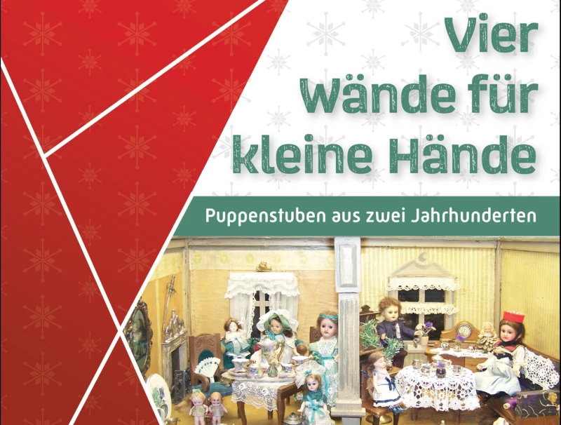 Der Weihnachtsmann kommt ins Altenburger Schloss- und Spielkartenmuseum | Plakat - Vier Wände für kleine Hände