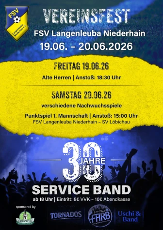 VorschauBild - Vereinsfest FSV Langenleuba‑Niederhain e. V.