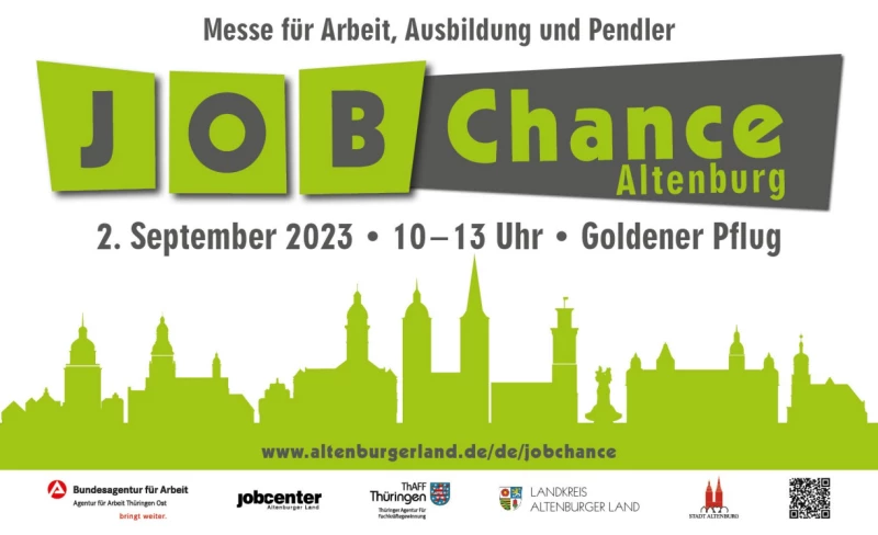 „Job Chance Altenburg“ - Messe für Arbeit, Ausbildung und Pendler | 