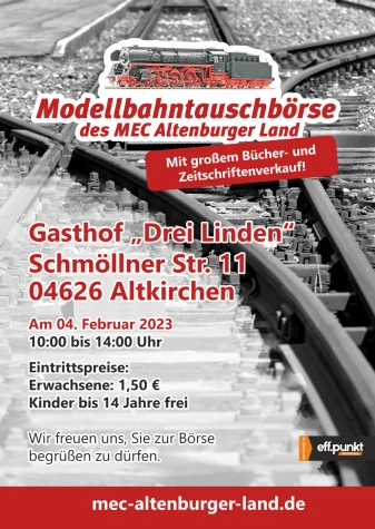 VorschauBild - Modellbahnbörse des MEC Altenburger Land