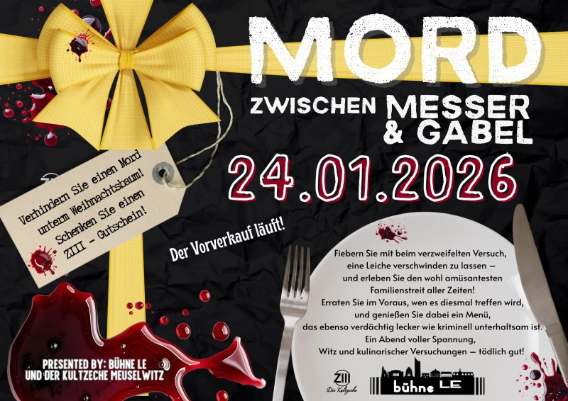 Mord zwischen Messer &amp; Gabel: Ein Comedy Dinner der Extraklasse | 