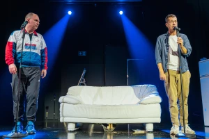 Kabarett Herkuleskeule Dresden zu Gast im Theaterzelt Altenburg