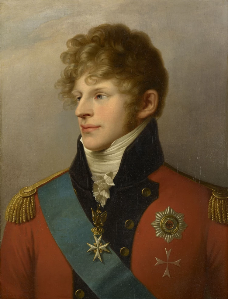 Ludwig Doell, Porträt des Herzogs August von Sachsen-Gotha-Altenburg, 1807 (Foto: Lindenau-Museum Altenburg)