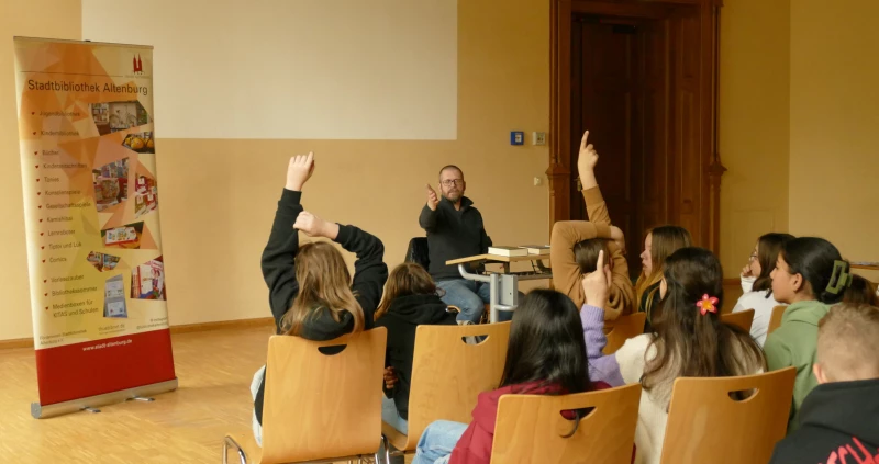 Altenburger Bibliothek organisierte zwei Lesungen | Lesung "Der Drachenflüsterer"