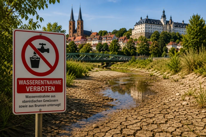 VorschauBild - Sofortiges Verbot im Landkreis: Wasserentnahme aus Bächen, Seen und Brunnen untersagt